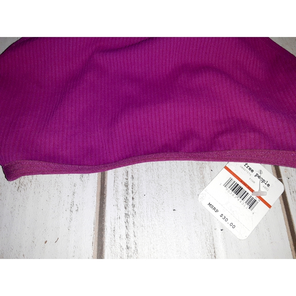 Free People High Neck Strappy Back Bra - Pink - Picture 10 of 16
